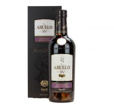 Ron Abuelo rum XV 15yr Napoleon Cognac 70cl 40%