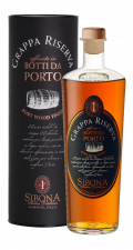 Sibona Grappa Riserva Botta di Portwood  50cl 44%