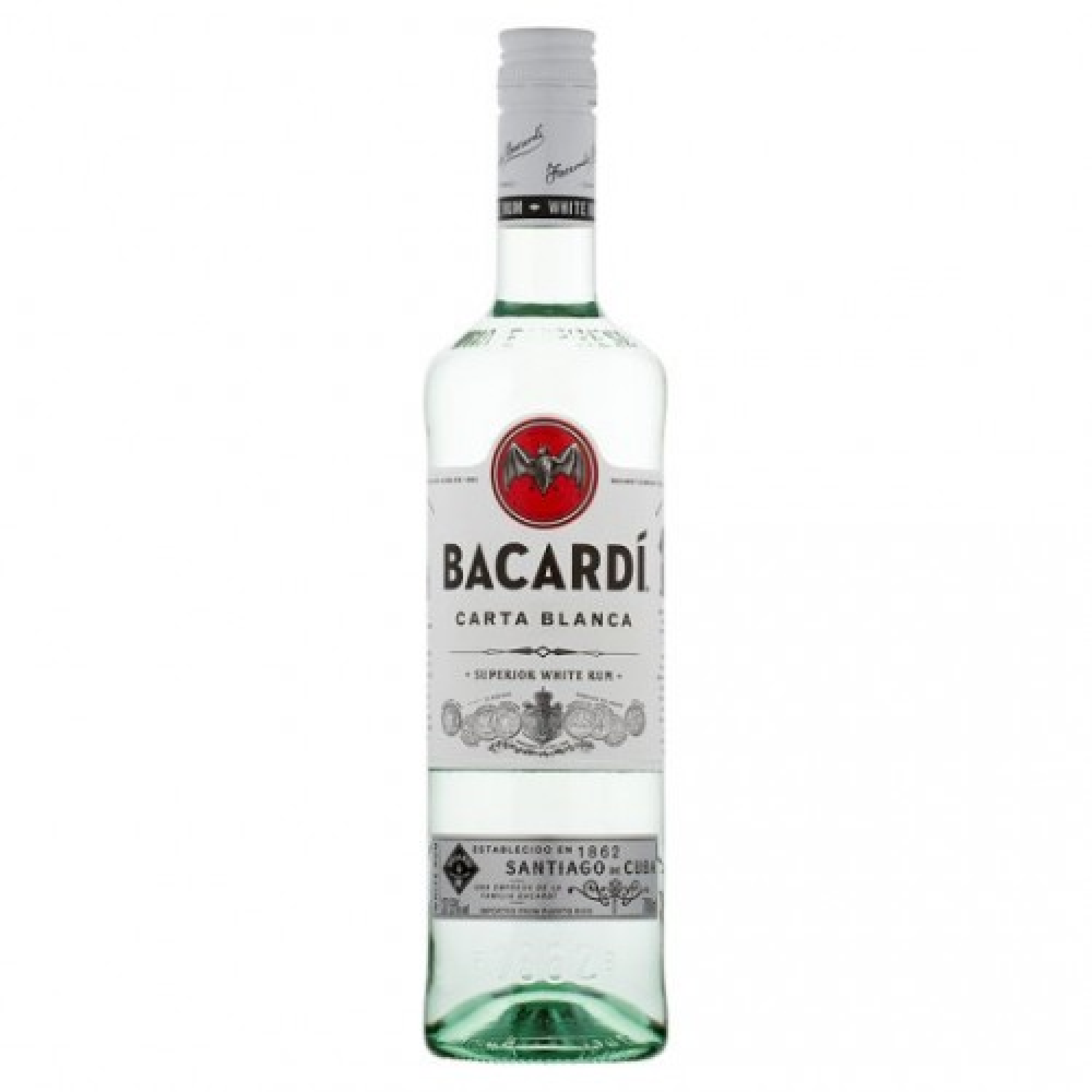 Bacardi Bianca Superior Rum   70cl, 40%