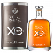 Château Montifaud cognac XO Silver Decanter 70cl, 40%